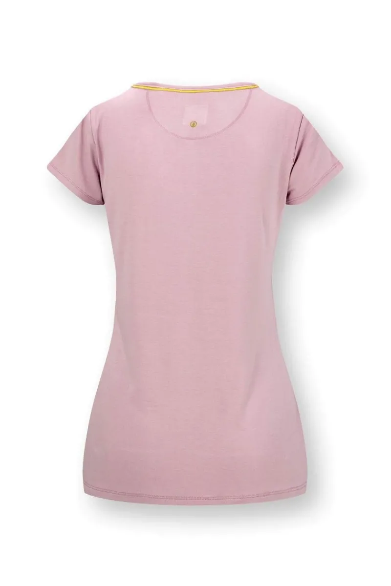Pip Studio Tops|Shirts Mit Kurzen Ärmeln|Toy Top Kurze Ärmeln Solid Rosa