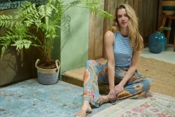 Pip Studio Tops|Trinity Ärmellos Top Little Sumo Stripe Blau