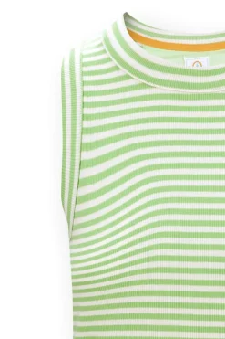 Pip Studio Tops|Trinity Ärmellos Top Little Sumo Stripe Grün