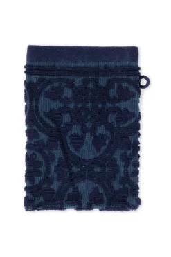 Pip Studio Waschlappen|Waschlappen Set/3 Tile de Pip Dunkel 16x22 cm Blau