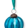 Pip Studio Weihnachten|Weihnachtskugel Glas Blau 7.5cm
