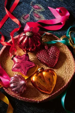 Pip Studio Weihnachten|Weihnachtskugel Glas Rot 10cm