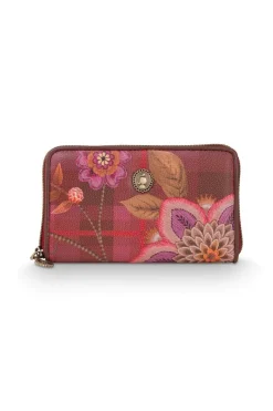 Pip Studio Taschen|Geldbörsen|Willow Geldbörse Flores Felices Rot