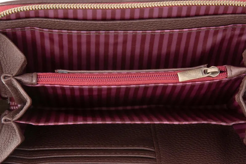 Pip Studio Taschen|Geldbörsen|Willow Geldbörse Flores Felices Rot