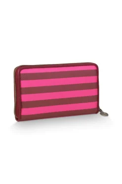Pip Studio Taschen|Geldbörsen|Willow Geldbörse Streifen Rosa