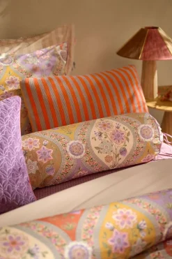 Pip Studio Zierkissen|Bettkissen|Zierkissen Bonsoir Stripe Orange