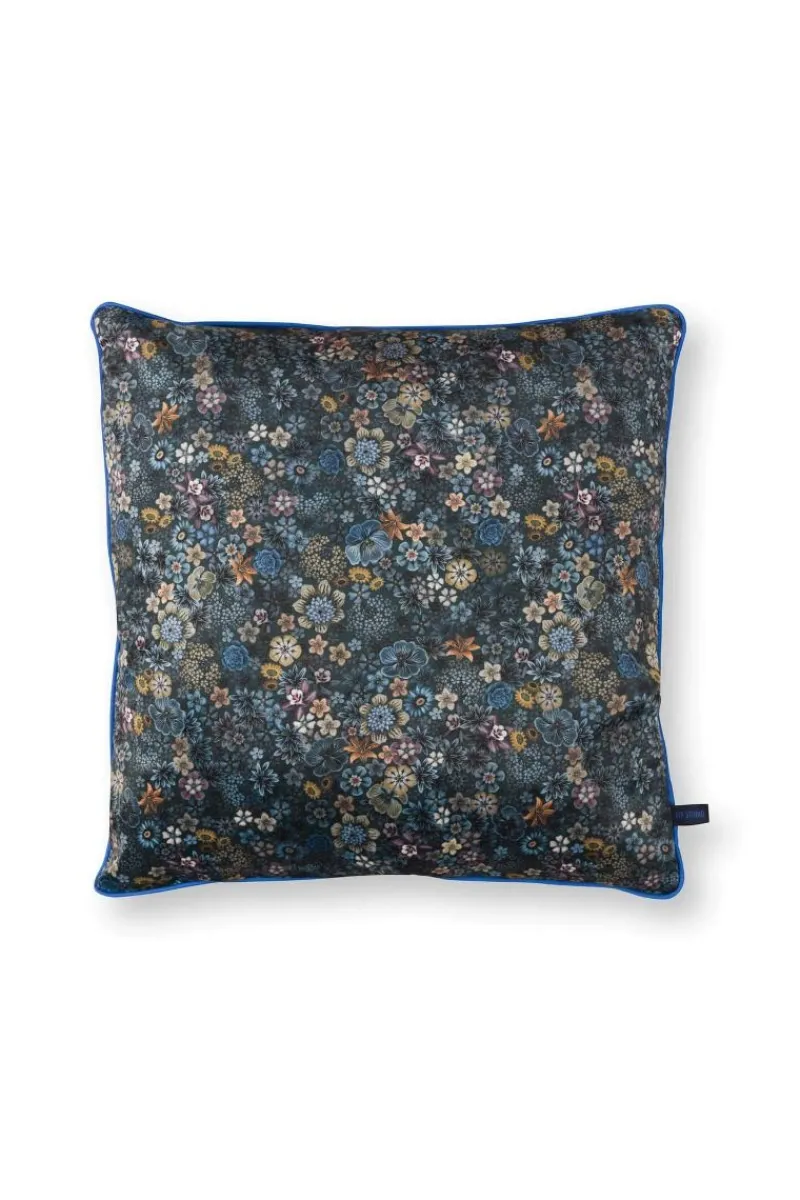 Pip Studio Zierkissen|Bettkissen|Zierkissen Quadratisches Tutti I Fiori Blau