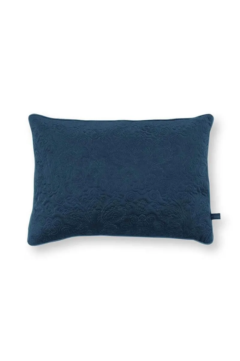 Pip Studio Zierkissen|Bettkissen|Zierkissen Quiltey Days Dunkel Blau