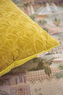 Pip Studio Zierkissen|Bettkissen|Zierkissen Quilty Dreams Hell Gelb