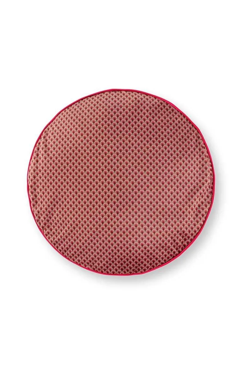 Pip Studio Zierkissen|Bettkissen|Zierkissen Rund Quiltey Days Rosa