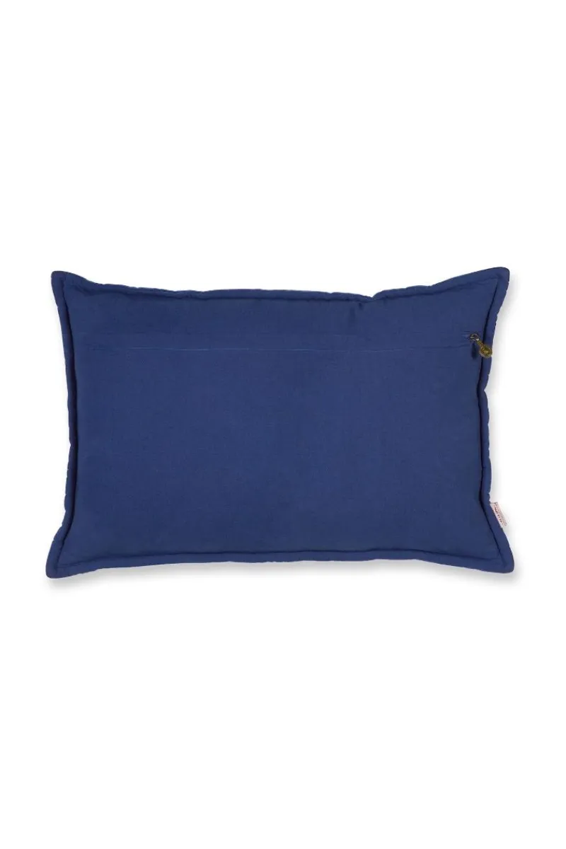 Pip Studio Zierkissen|Bettkissen|Zierkissen Velvet Sky Dunkel Blau