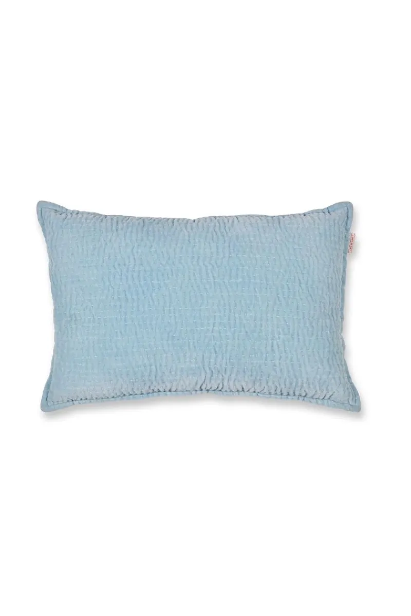 Pip Studio Zierkissen|Bettkissen|Zierkissen Velvet Sky Hell Blau